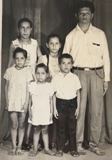 Don Chevio with his young family
